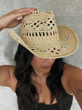 27 Western Cowboy Hand-Woven Straw Hat