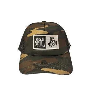 808ALLDAY Camo Box HI Kam Embroidered Trucker