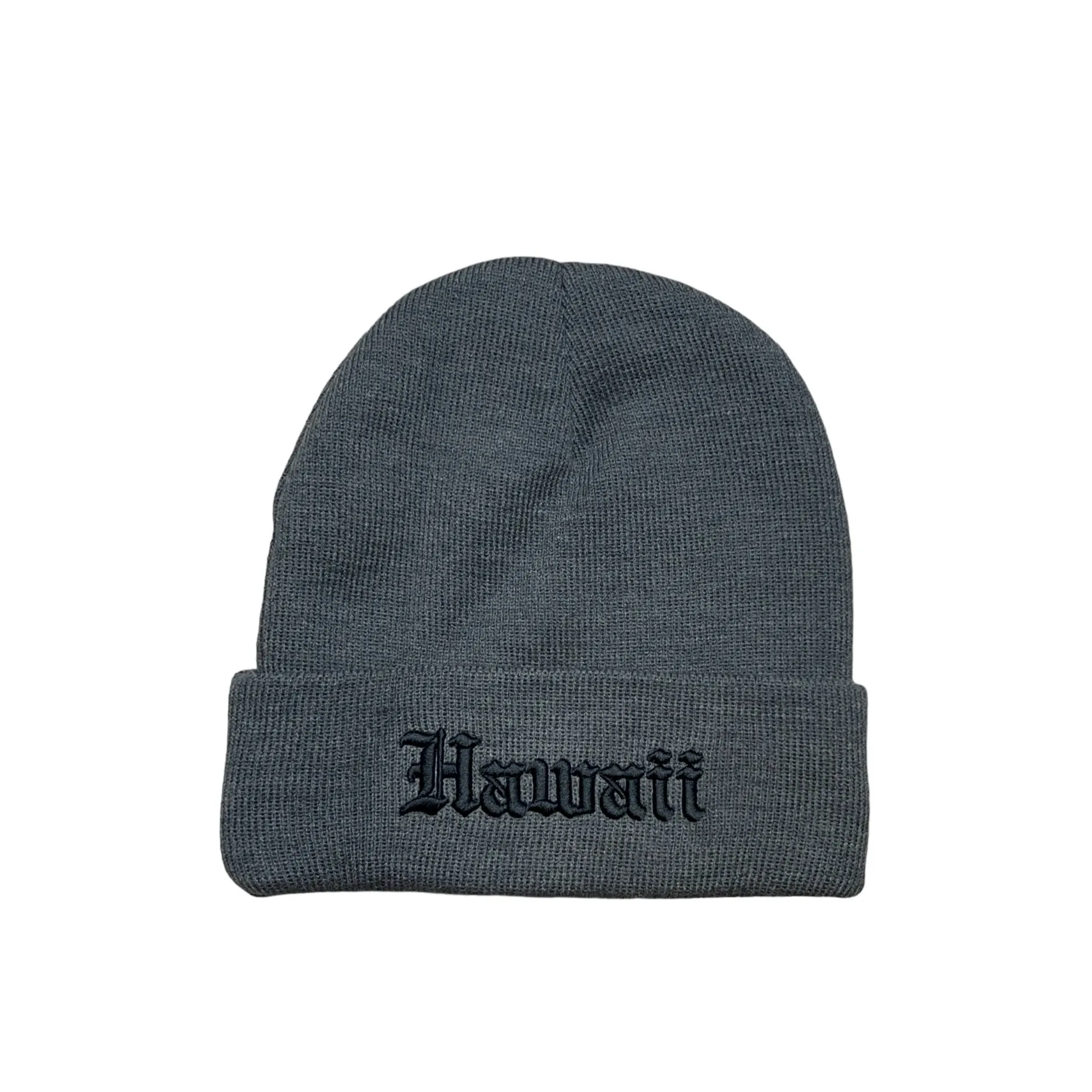 808ALLDAY Graphite Hawaii Beanie