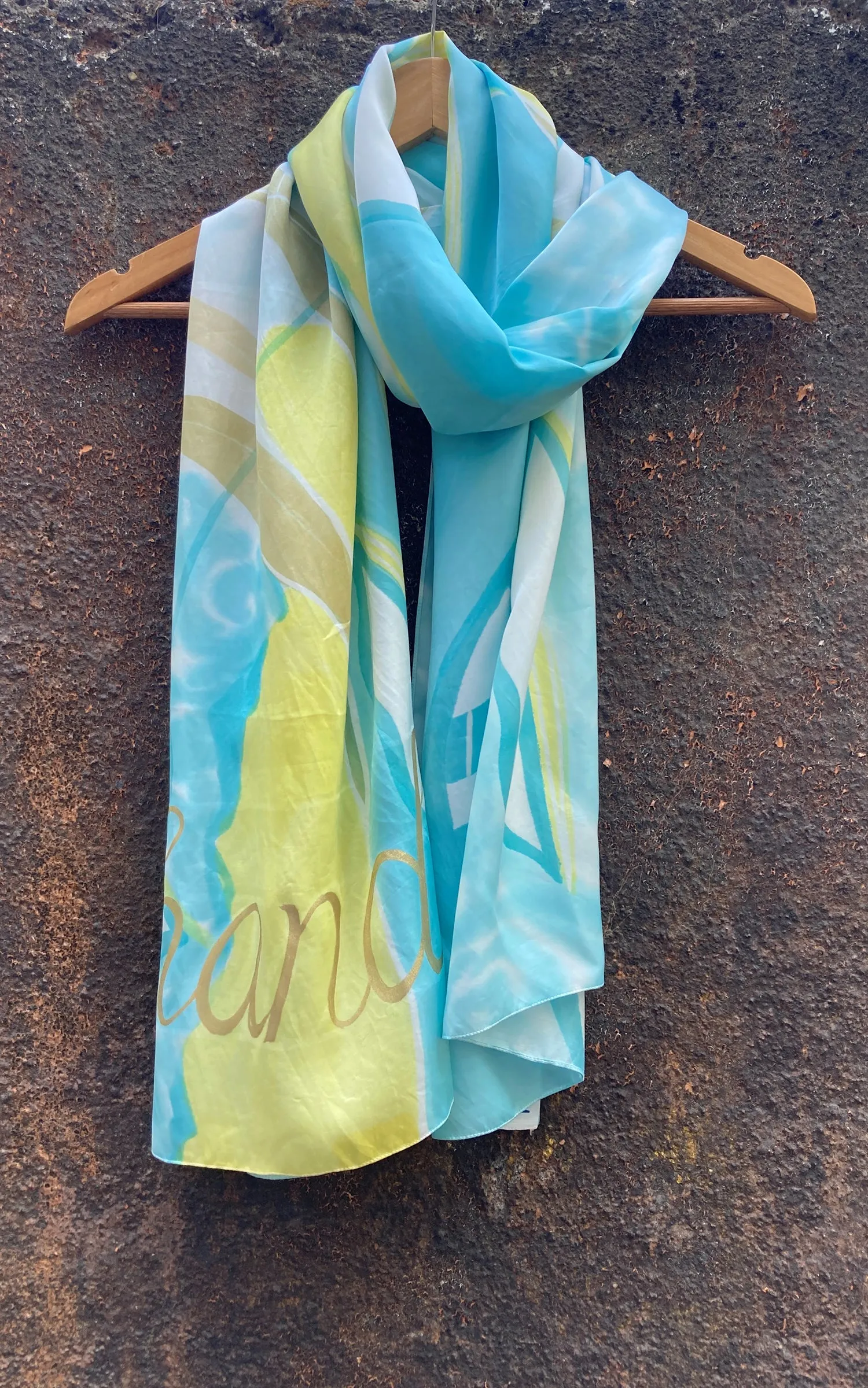 Abstract Printed Scarf