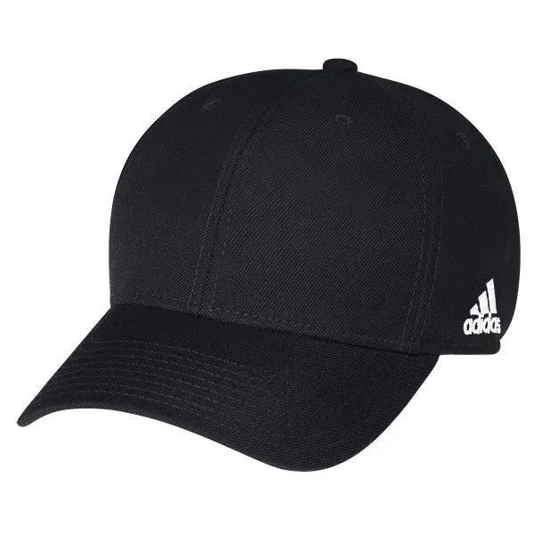 adidas Black Structured Adjustable Cap