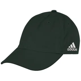 adidas Dark Green Adjustable Washed Slouch Cap