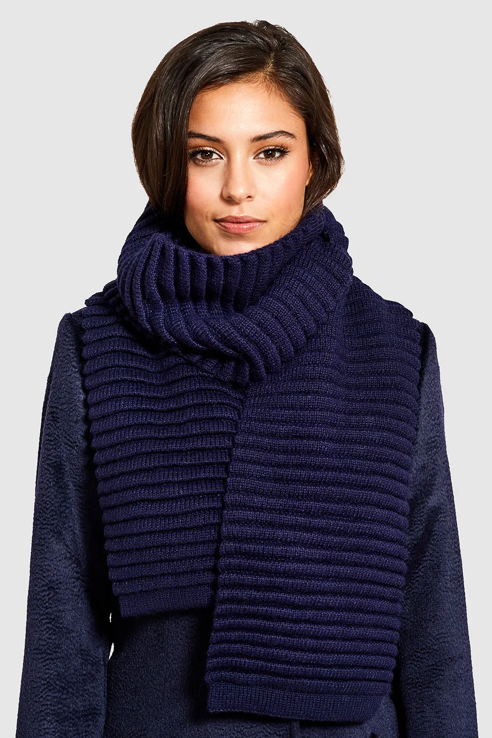 Adult Ribbed Scarf