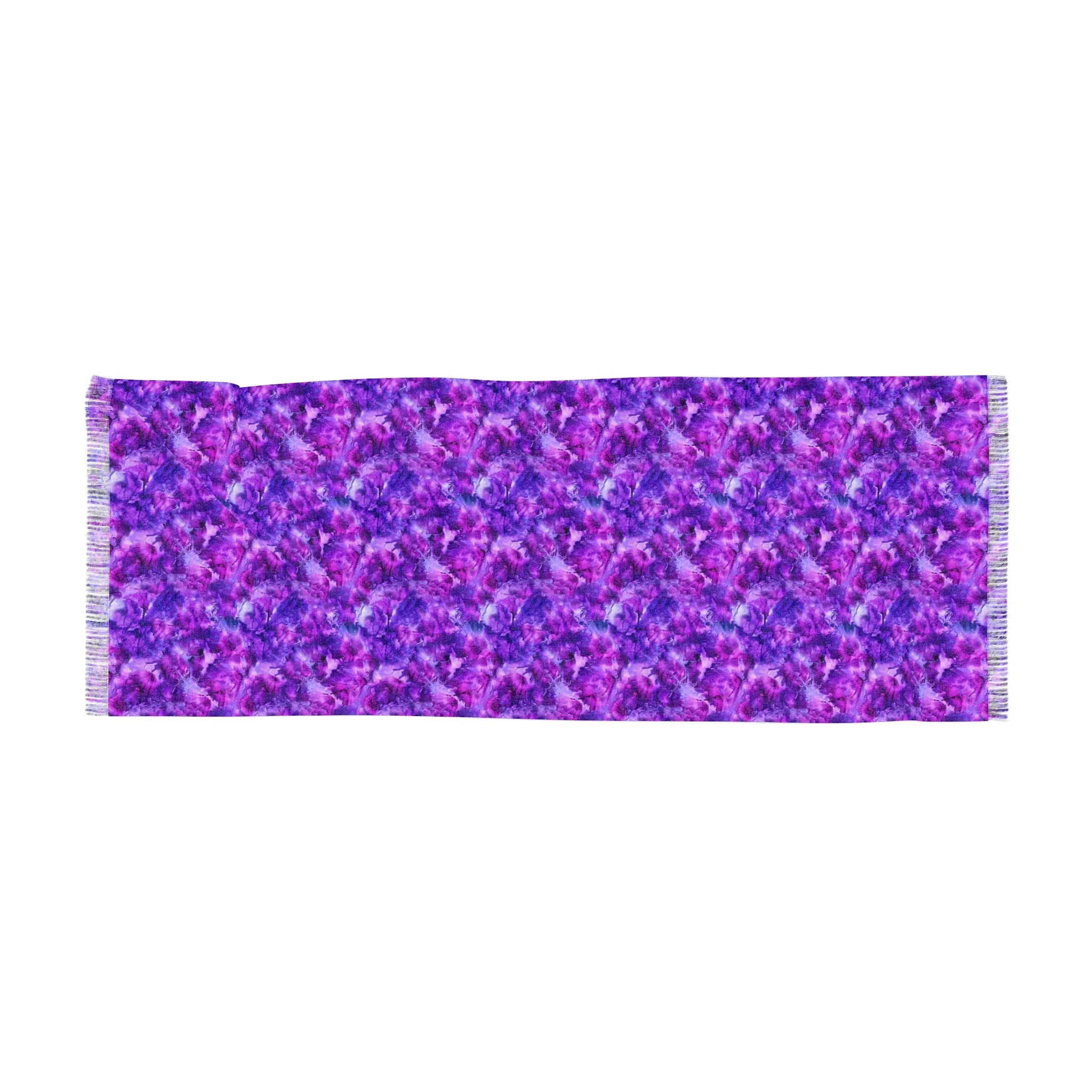 Amethyst Dreams Fringe Scarf