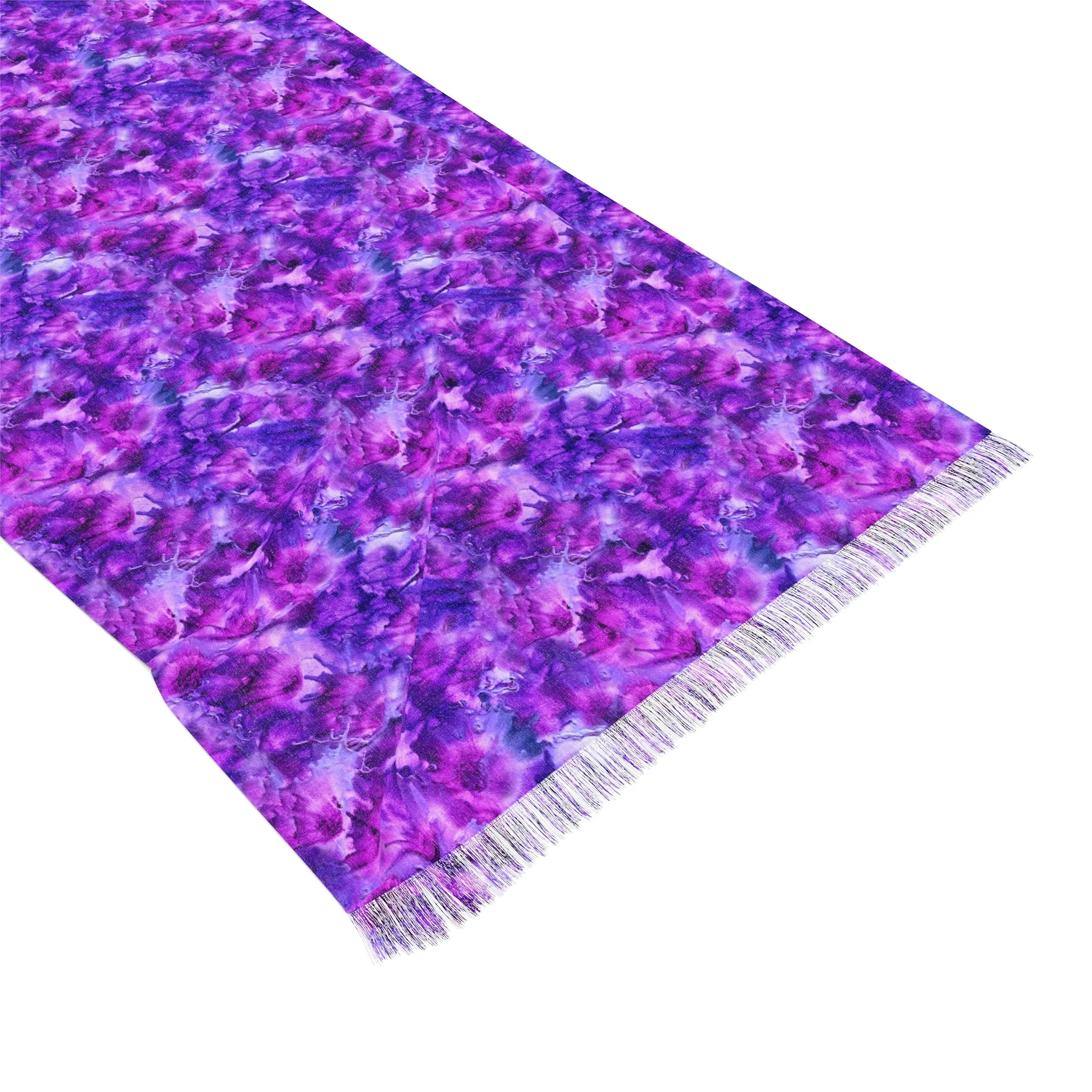 Amethyst Dreams Fringe Scarf