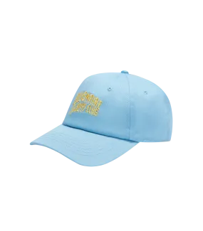 ARCH LOGO CURVED VISOR CAP - POWDER BLUE