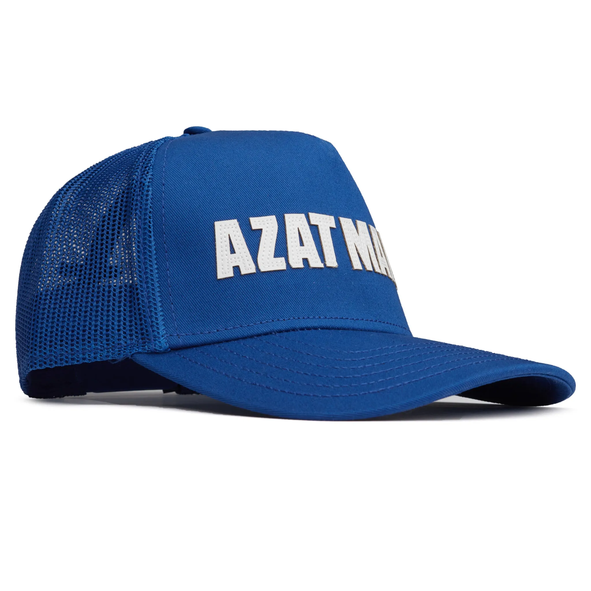 Azat Mard Mesh Trucker Cap Blue