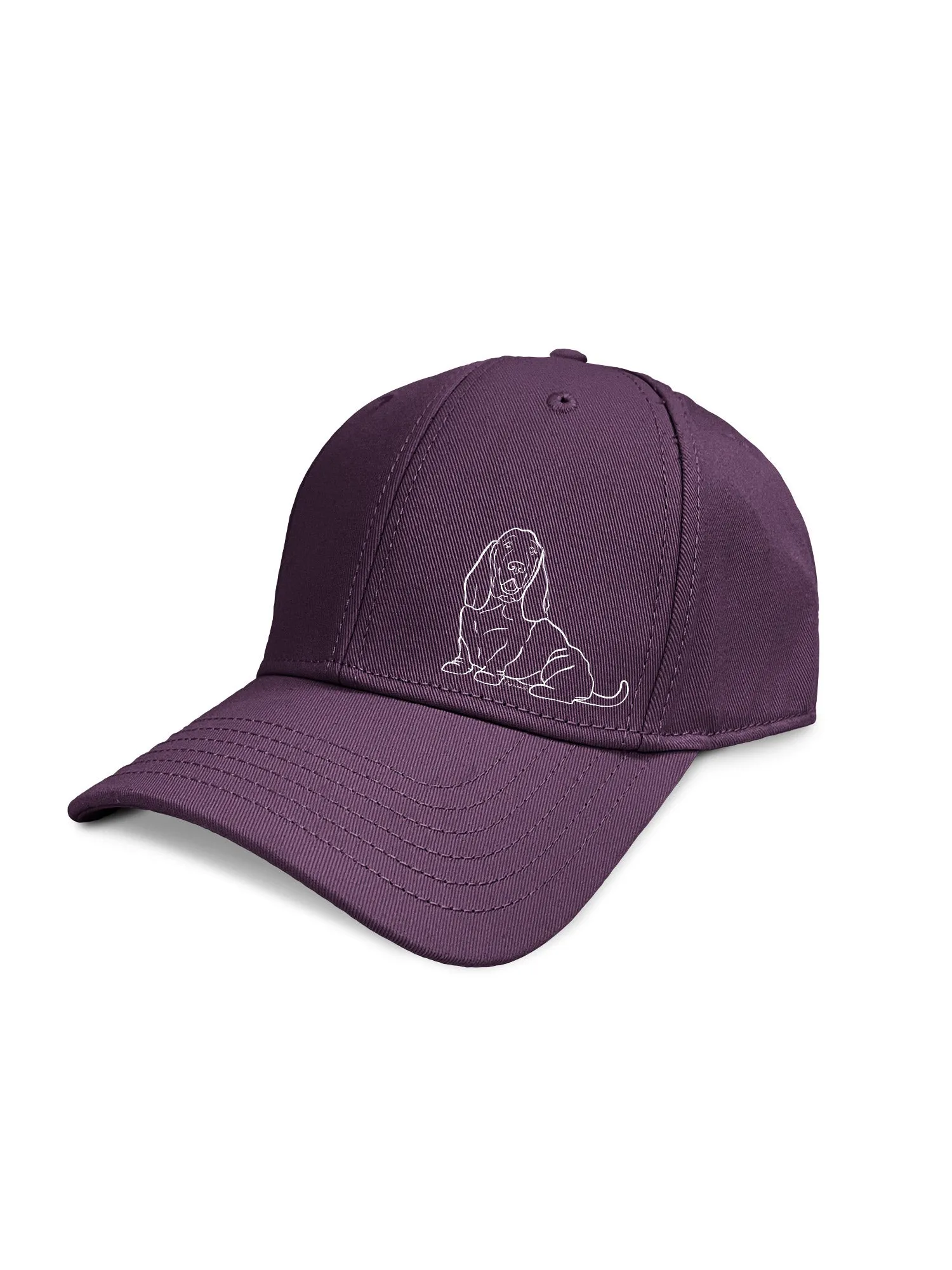 Basset Hound Snapback Icon Cap