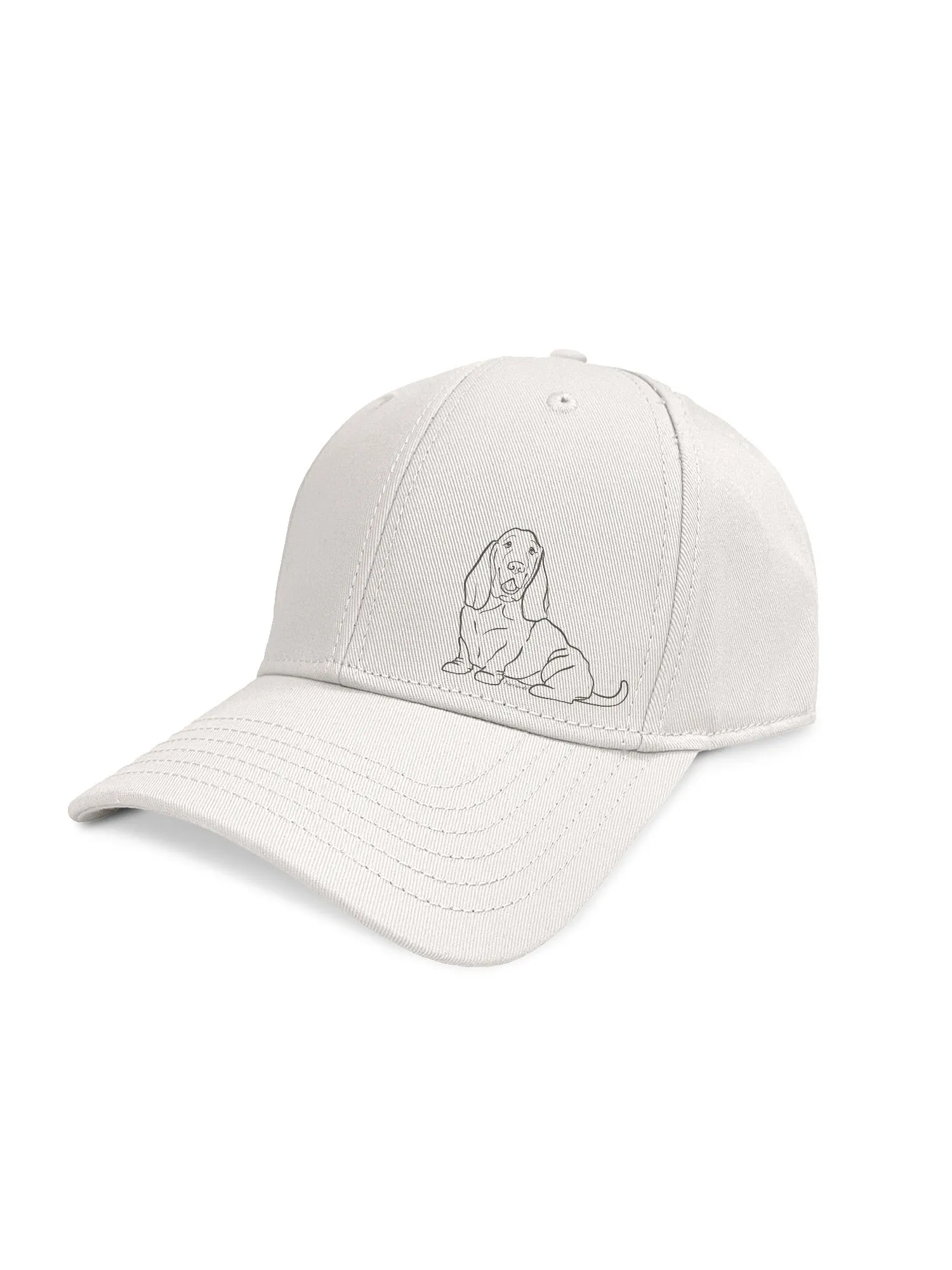 Basset Hound Snapback Icon Cap