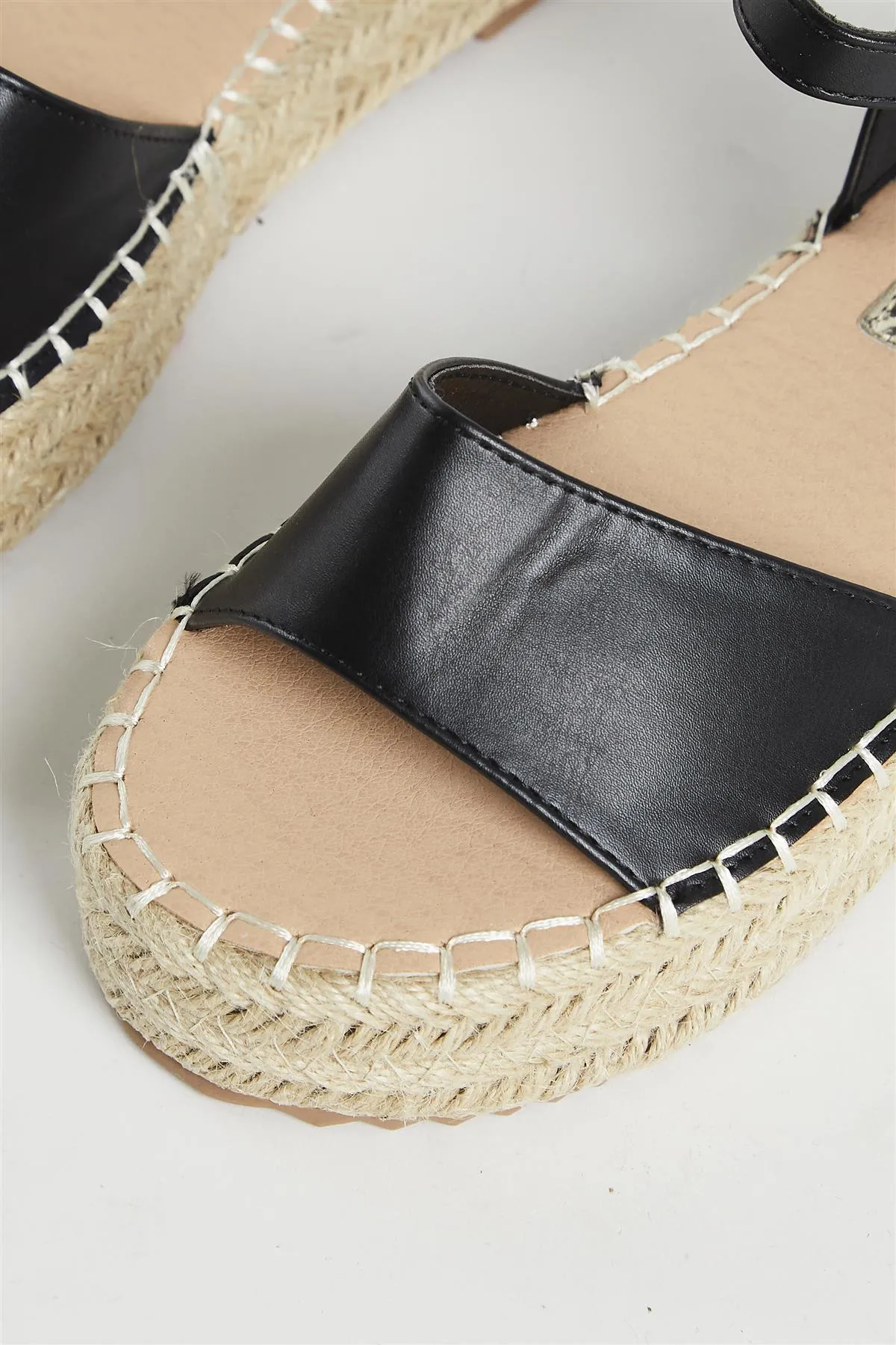 Black Open Toe Sandal