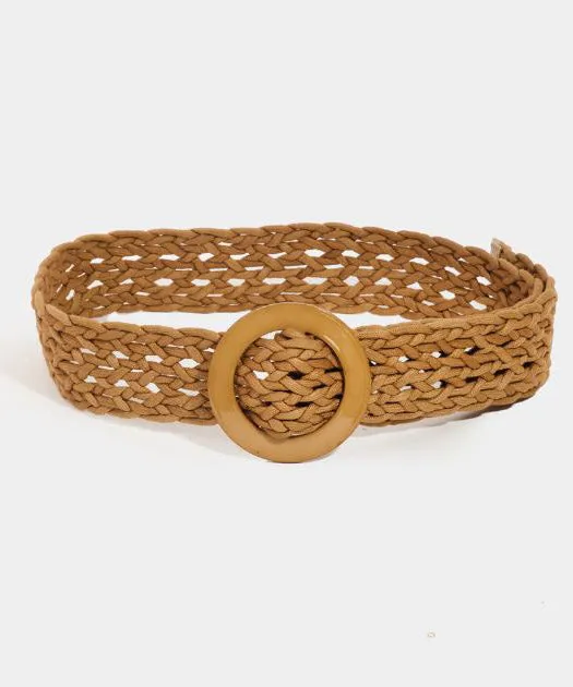 Braided Belt - Khaki