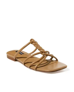 Braided Strappy Sandal Tan