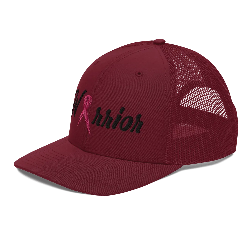 Breast Cancer Warrior Trucker Hat