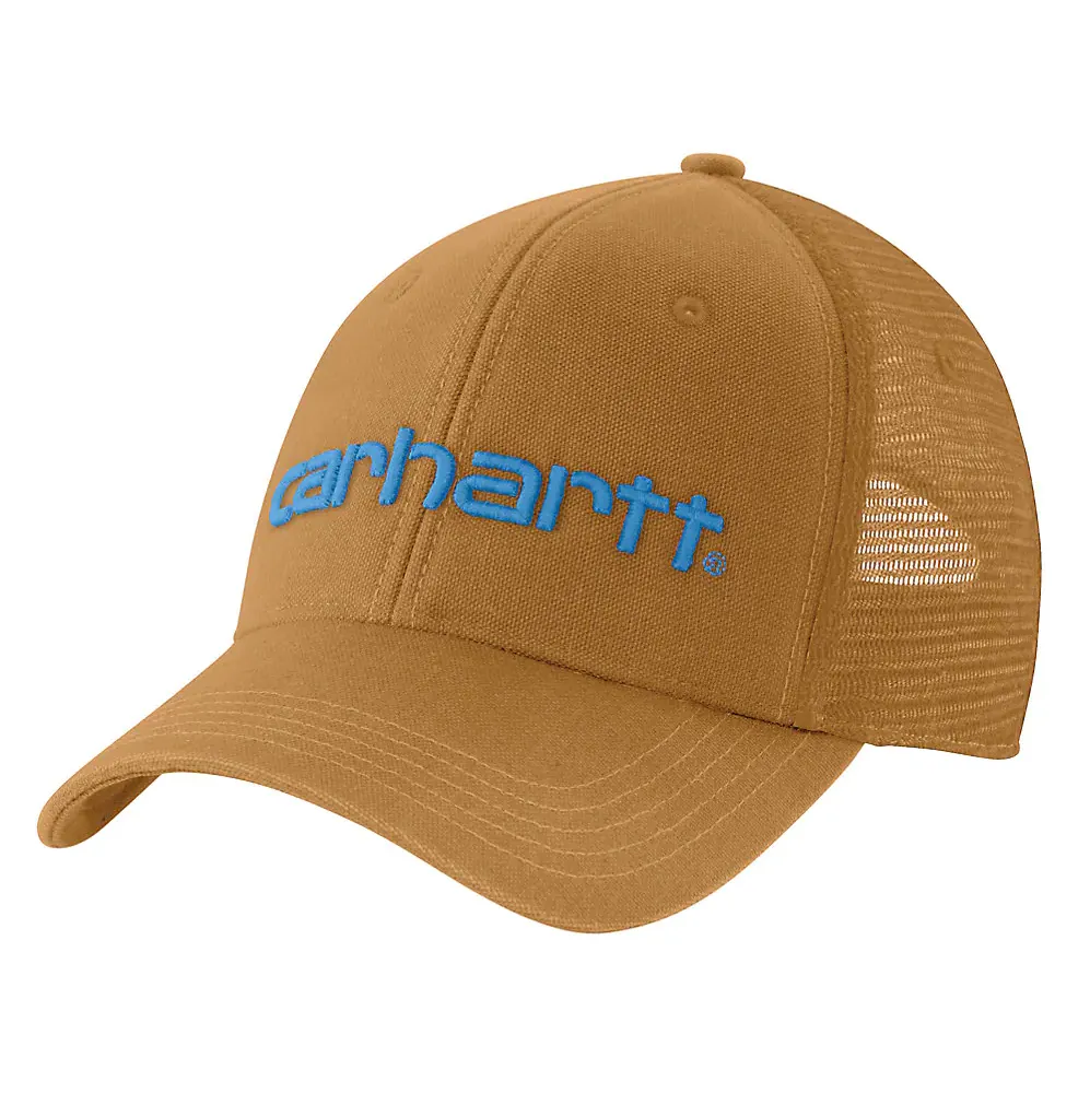 Carhartt Canvas Mesh-Back Logo Graphic Cap