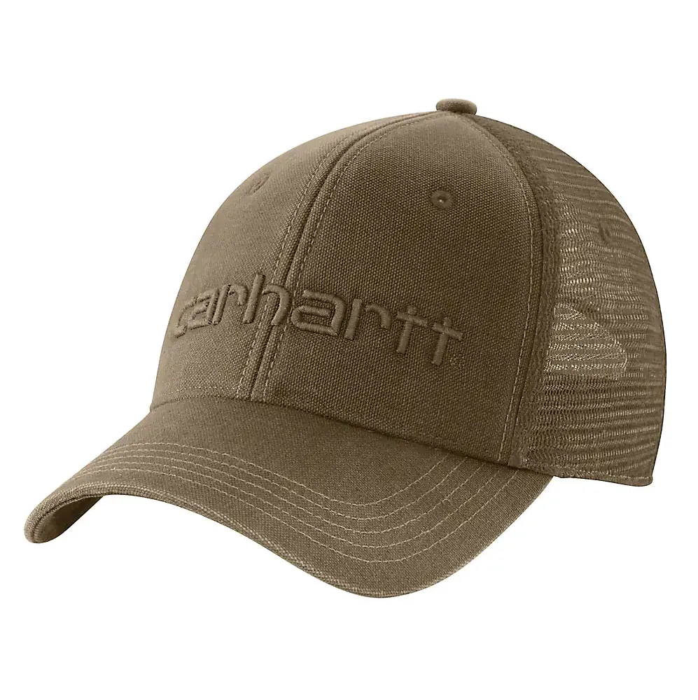 Carhartt Canvas Mesh-Back Logo Graphic Cap