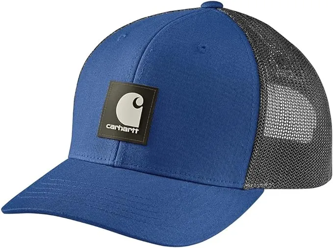 Carhartt Men's Rugged Flex Twill Mesh-Back Logo Patch Cap