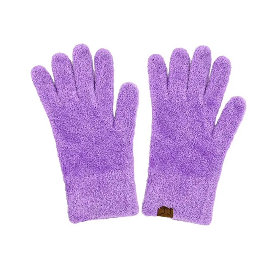 C.C Plush Terry Chenille Gloves