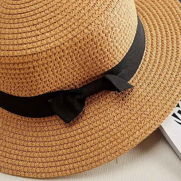 CHLOE'S CLOCHE STRAW HAT