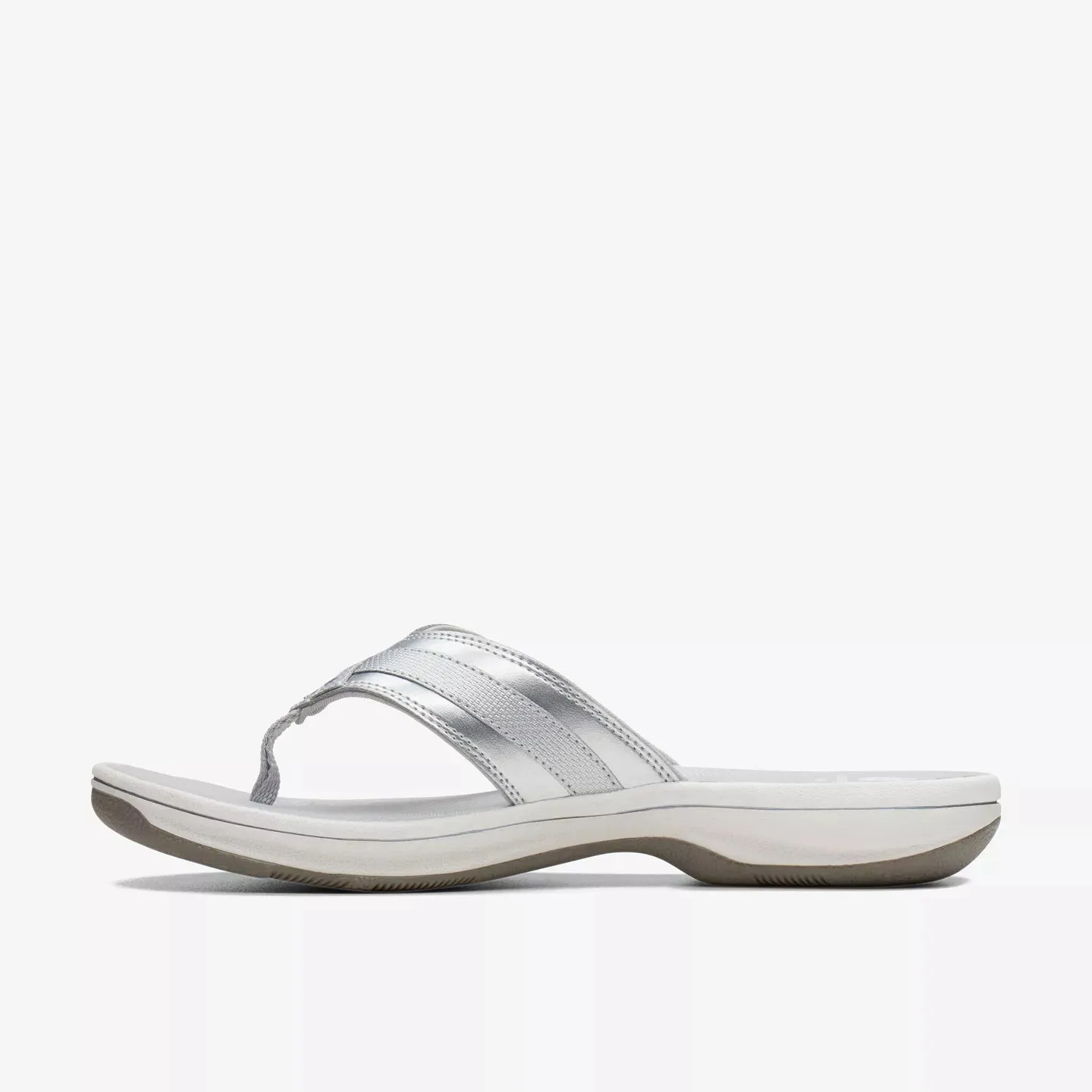 Clarks Brinkley Sea Silver Sandals