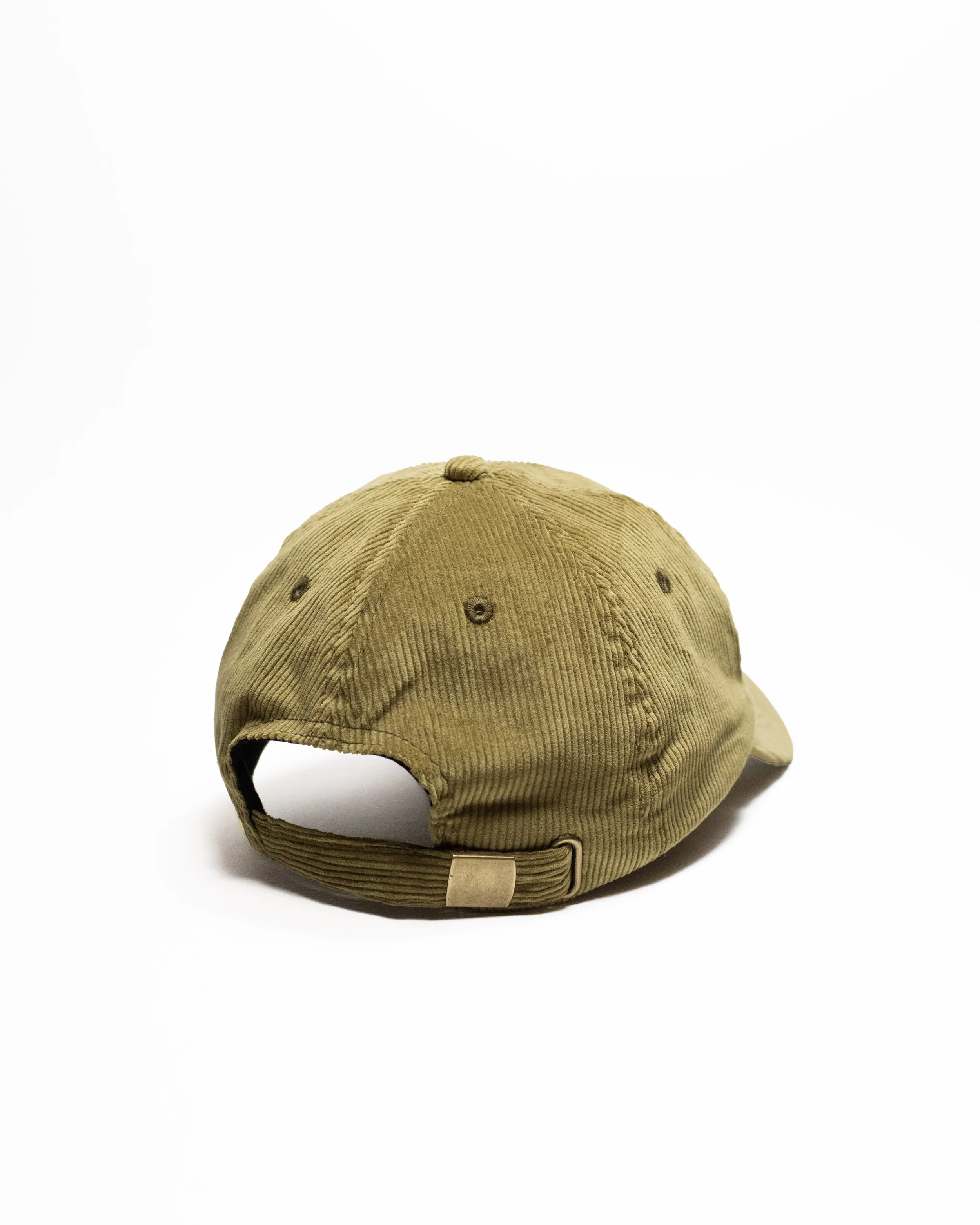 Closed Caption Corduroy Cap in Hazelnut