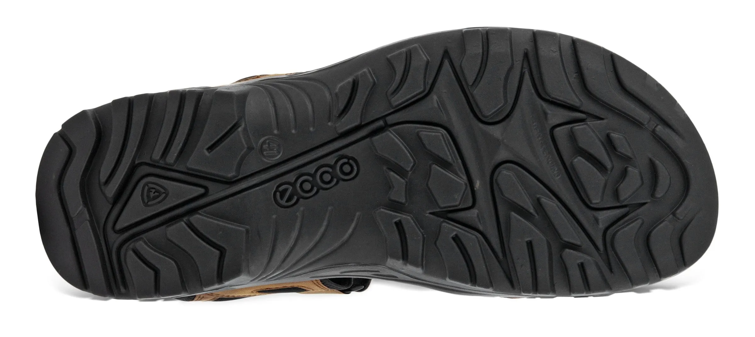 Ecco 822184-02671 Offroad Mens Leather Touch-Fastening Sandal