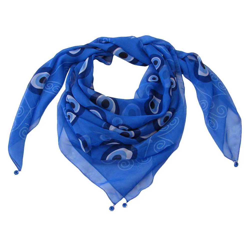 Evil Eye Print Scarf