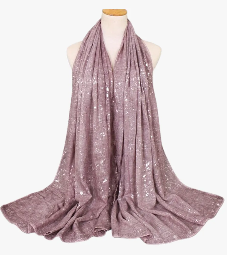 Foil Print Scarf