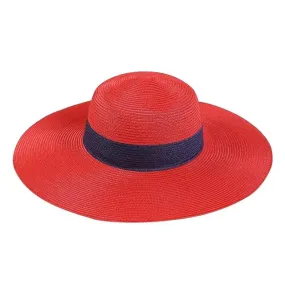 Foldable Large Brim Straw Sun Hat