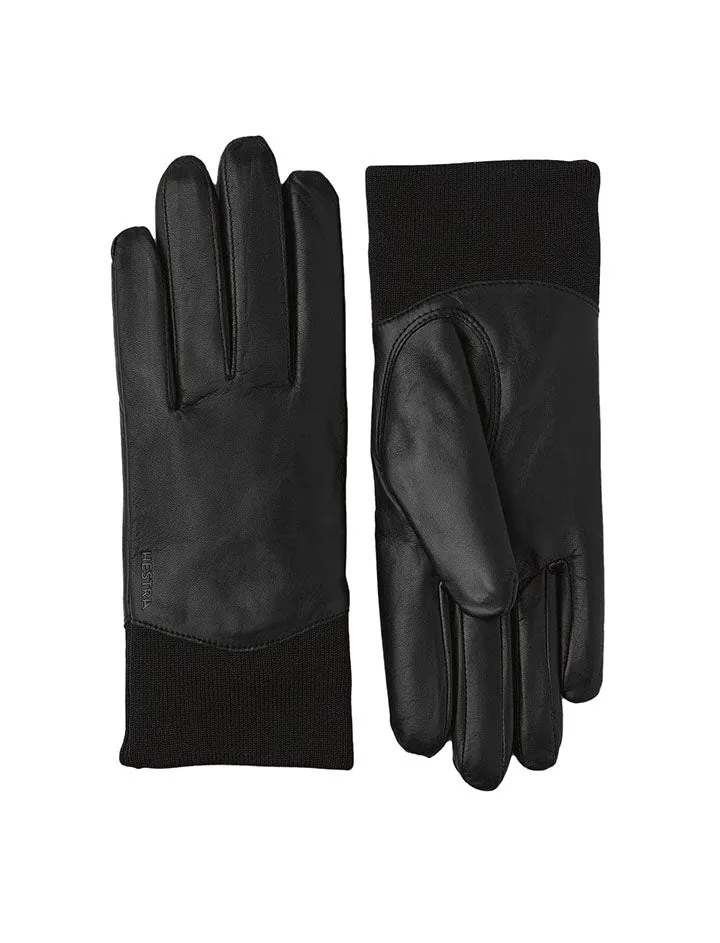 Hestra Adrienne Gloves Black / Black