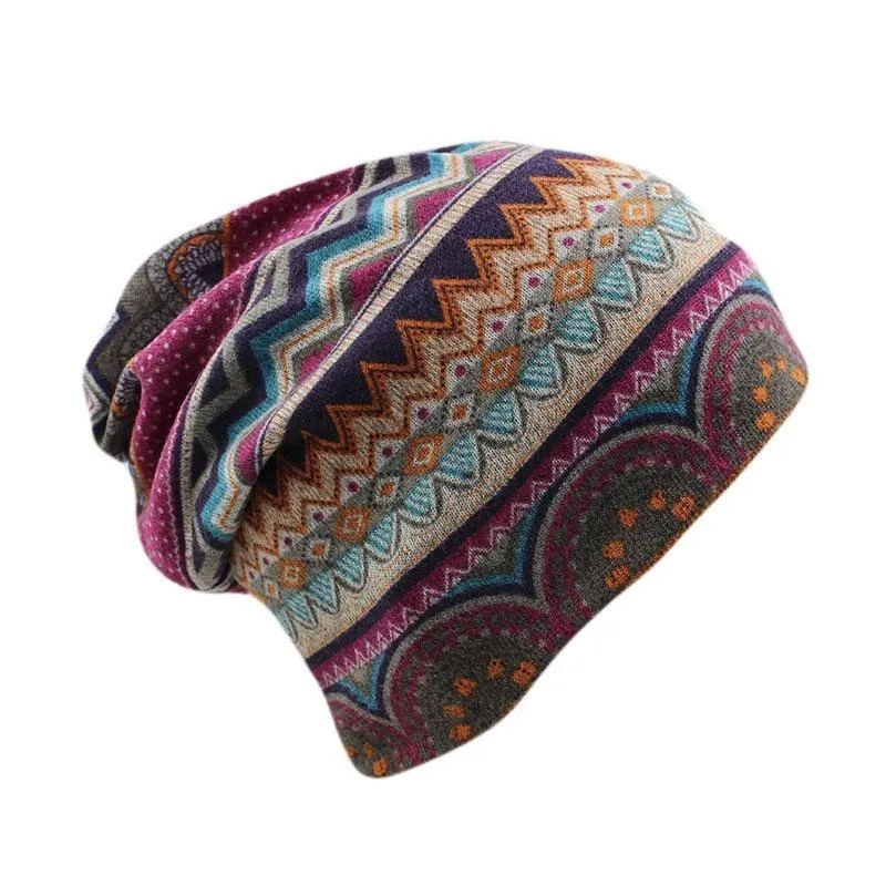 Hip-hop Geometric Beanie, Scarf or Skullie