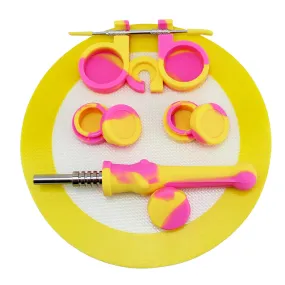 Honey Straw Kit With Dab Mat