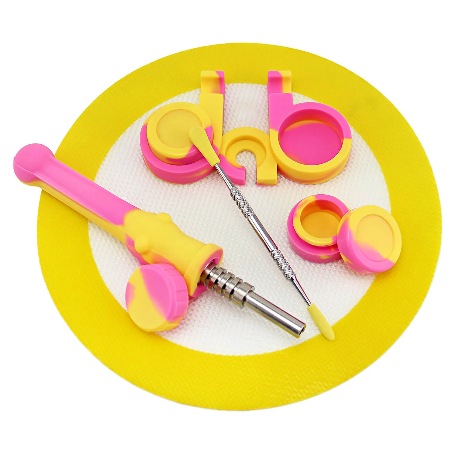 Honey Straw Kit With Dab Mat