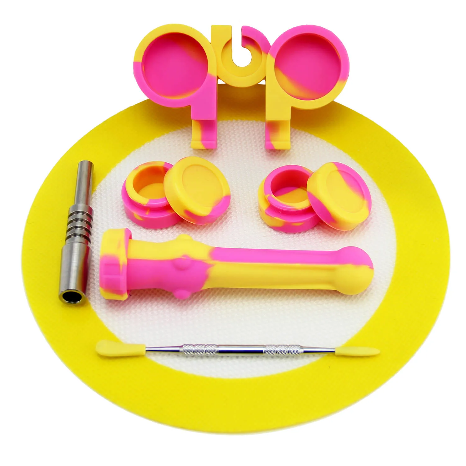 Honey Straw Kit With Dab Mat