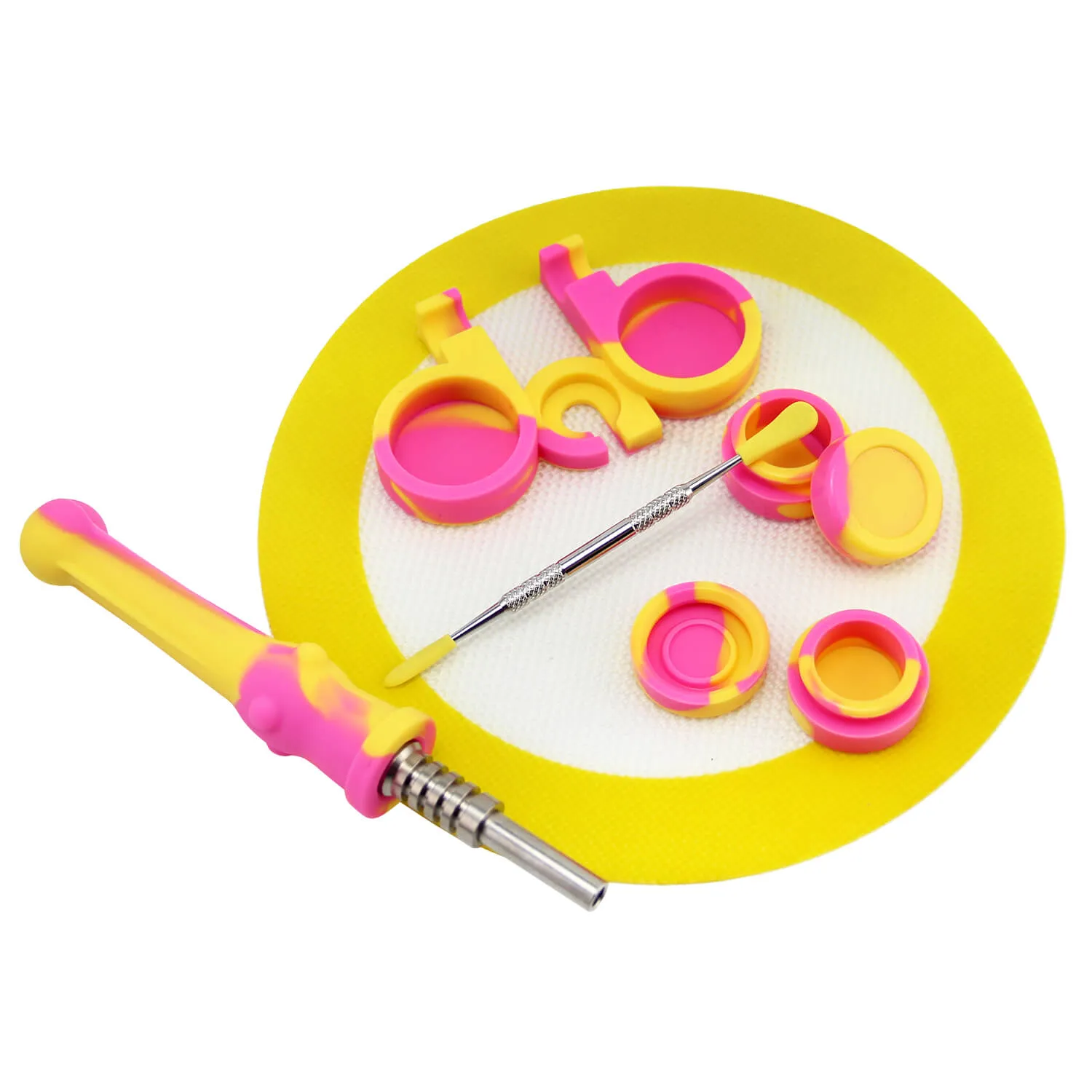 Honey Straw Kit With Dab Mat