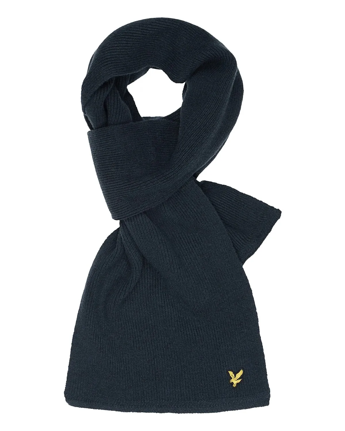 Lyle & Scott Mens Racked Rib Scarf