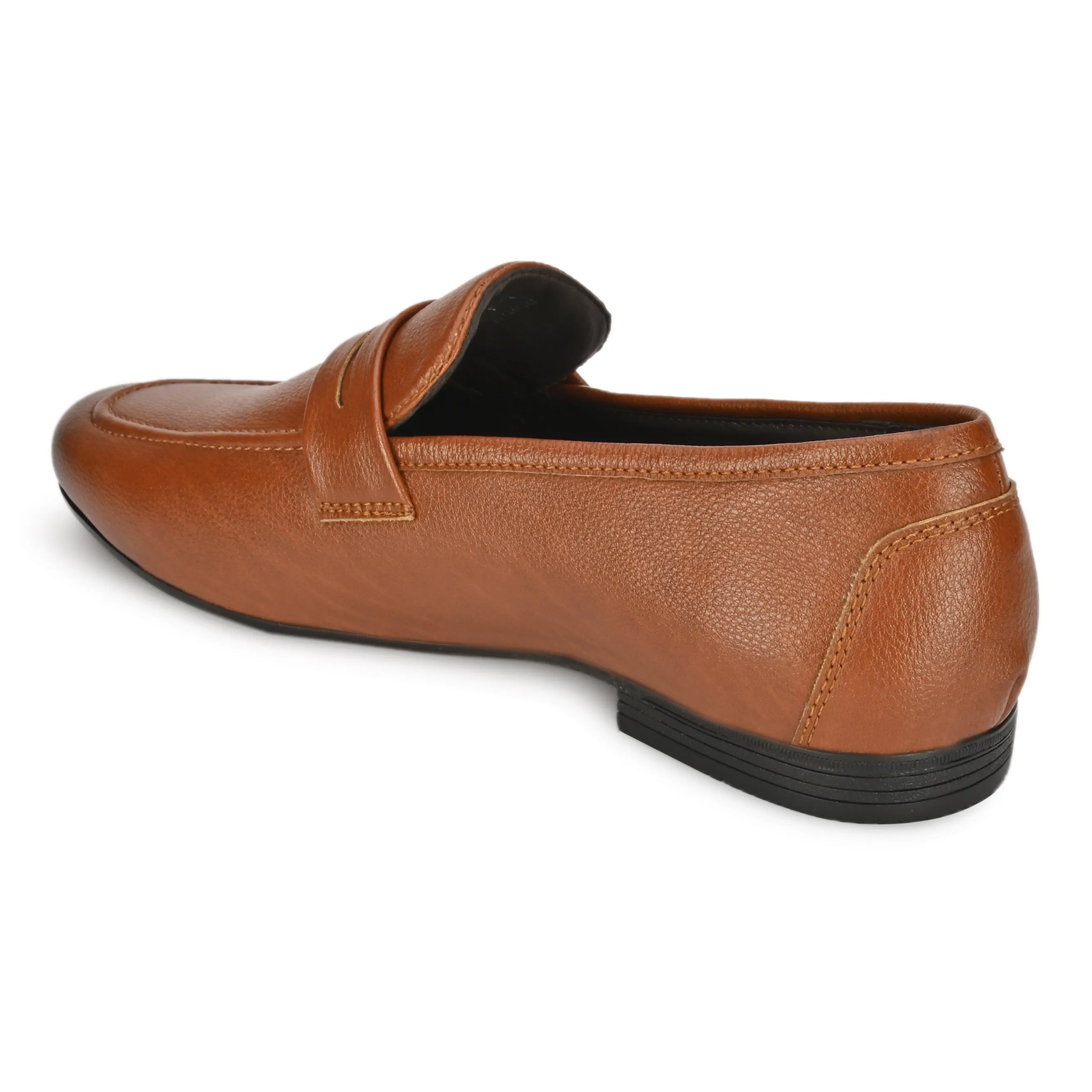 Maison Tan Solid Slip-Ons