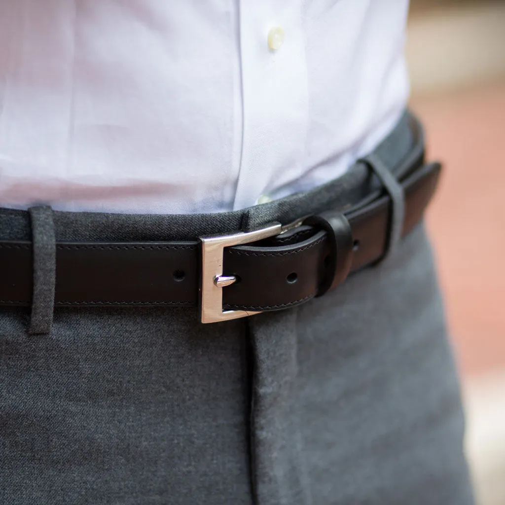 Men's Classic Leather Belt | Black