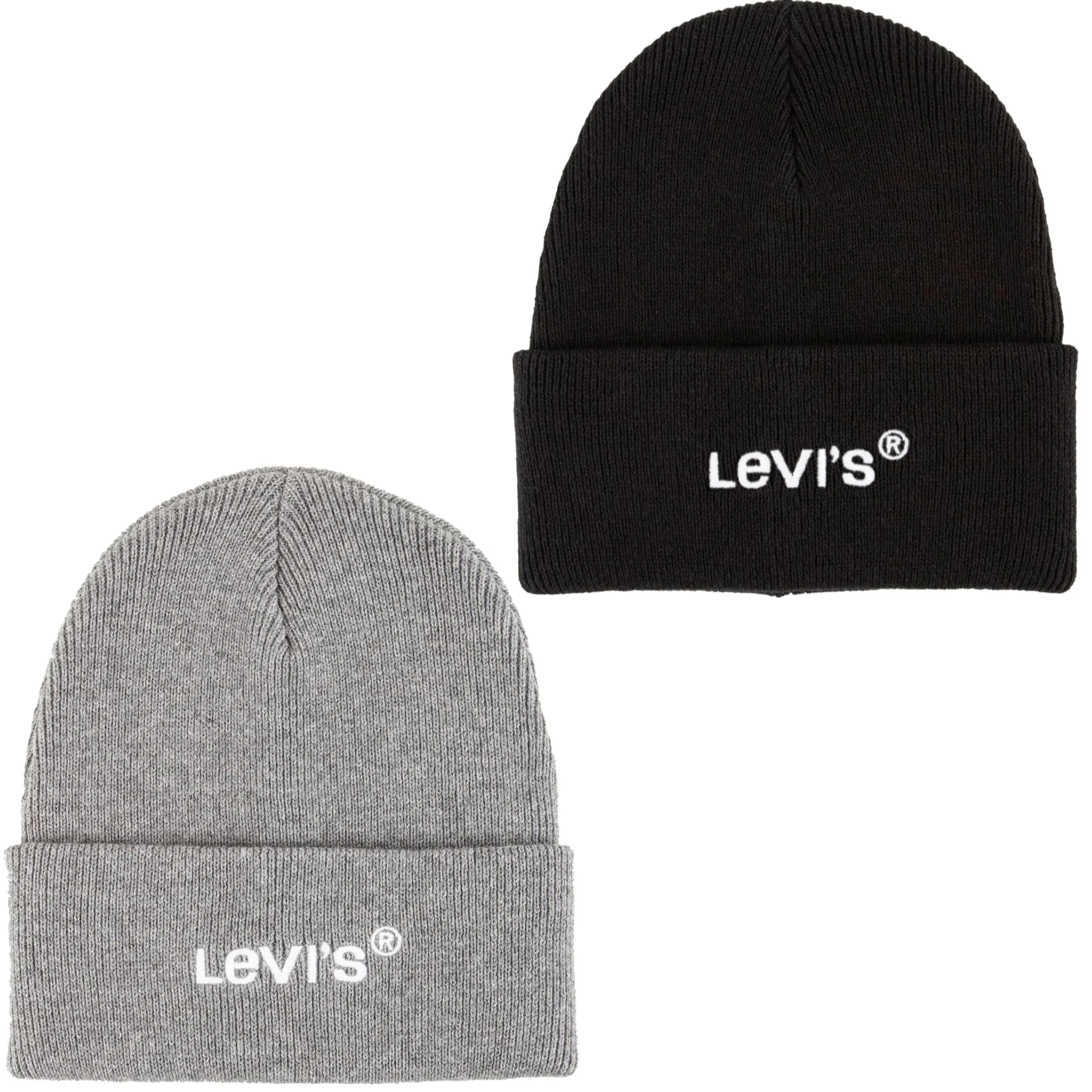 Mens Levi's 'Wordmark' Beanie Hat