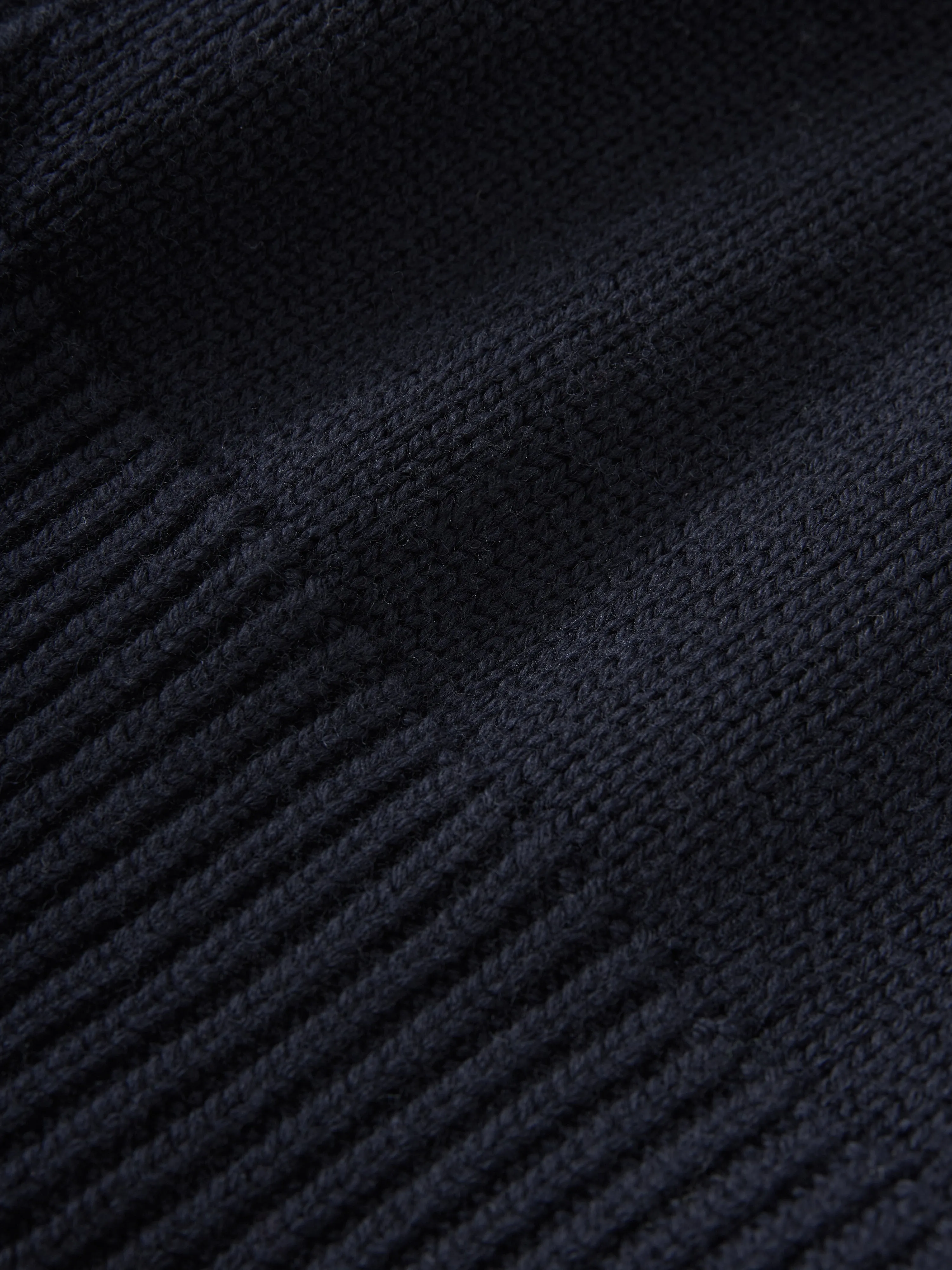 Michel Knit in Darkest Navy