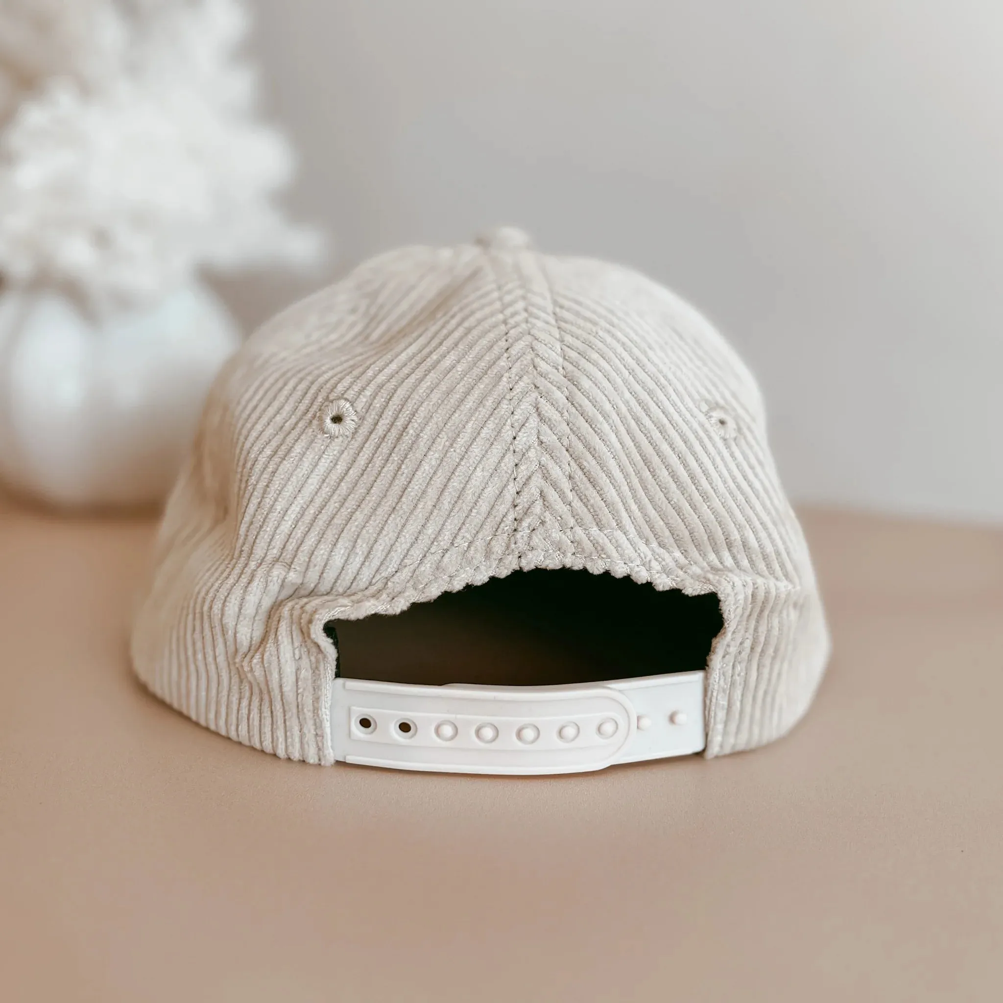 'Mini' Corduroy Curve Brim Cap