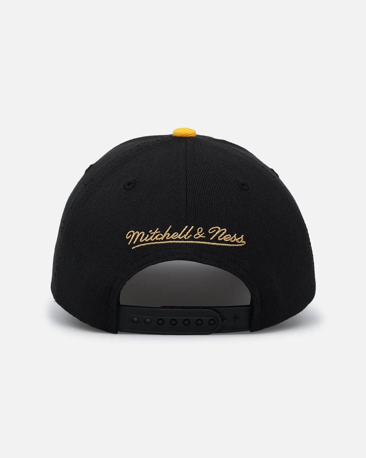 Mitchell & Ness Los Angeles Lakers Enter The Dragon Pro Crown Snapback Black/Ochre