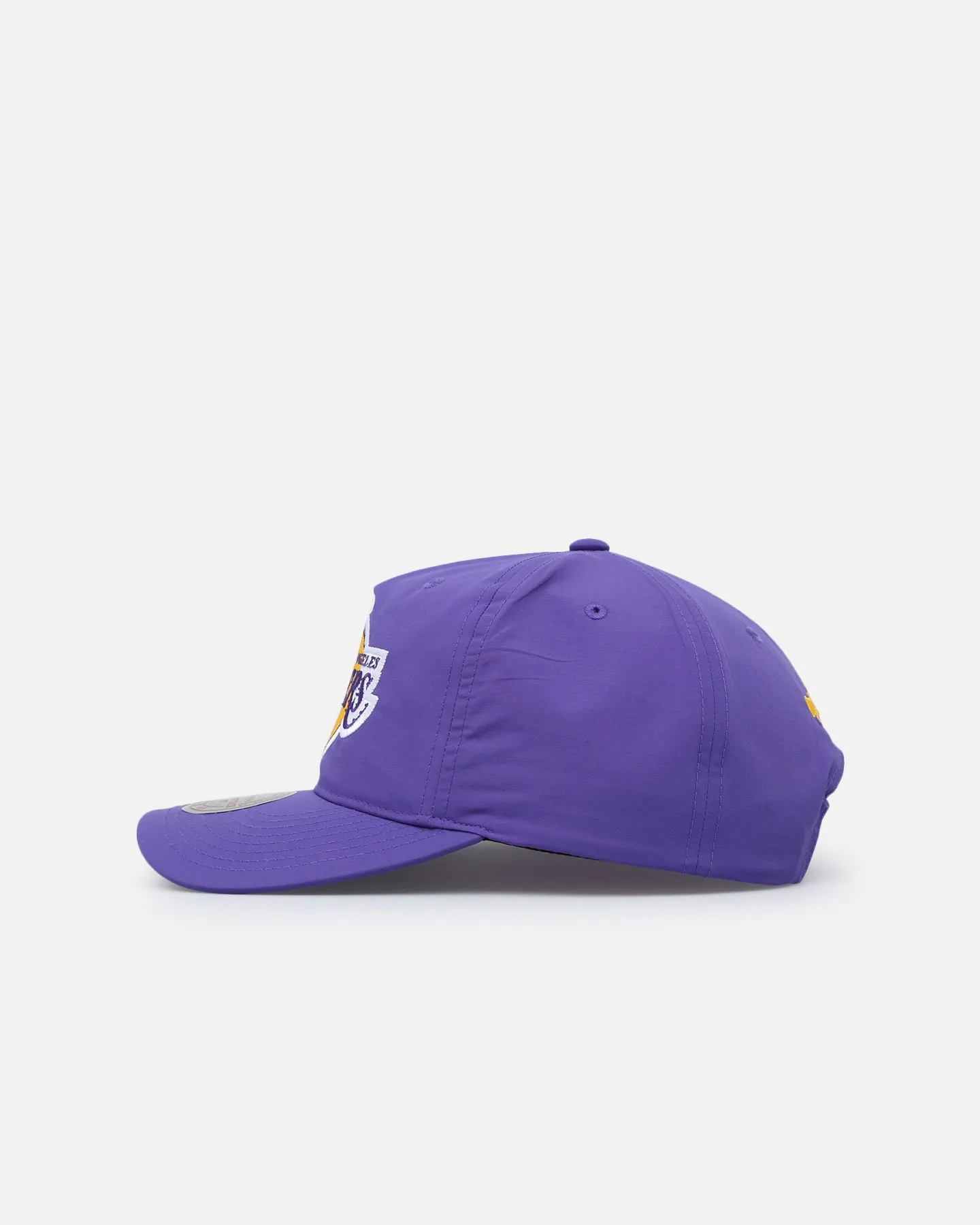 Mitchell & Ness Los Angeles Lakers Retro Matte Nylon Origins Snapback Purple