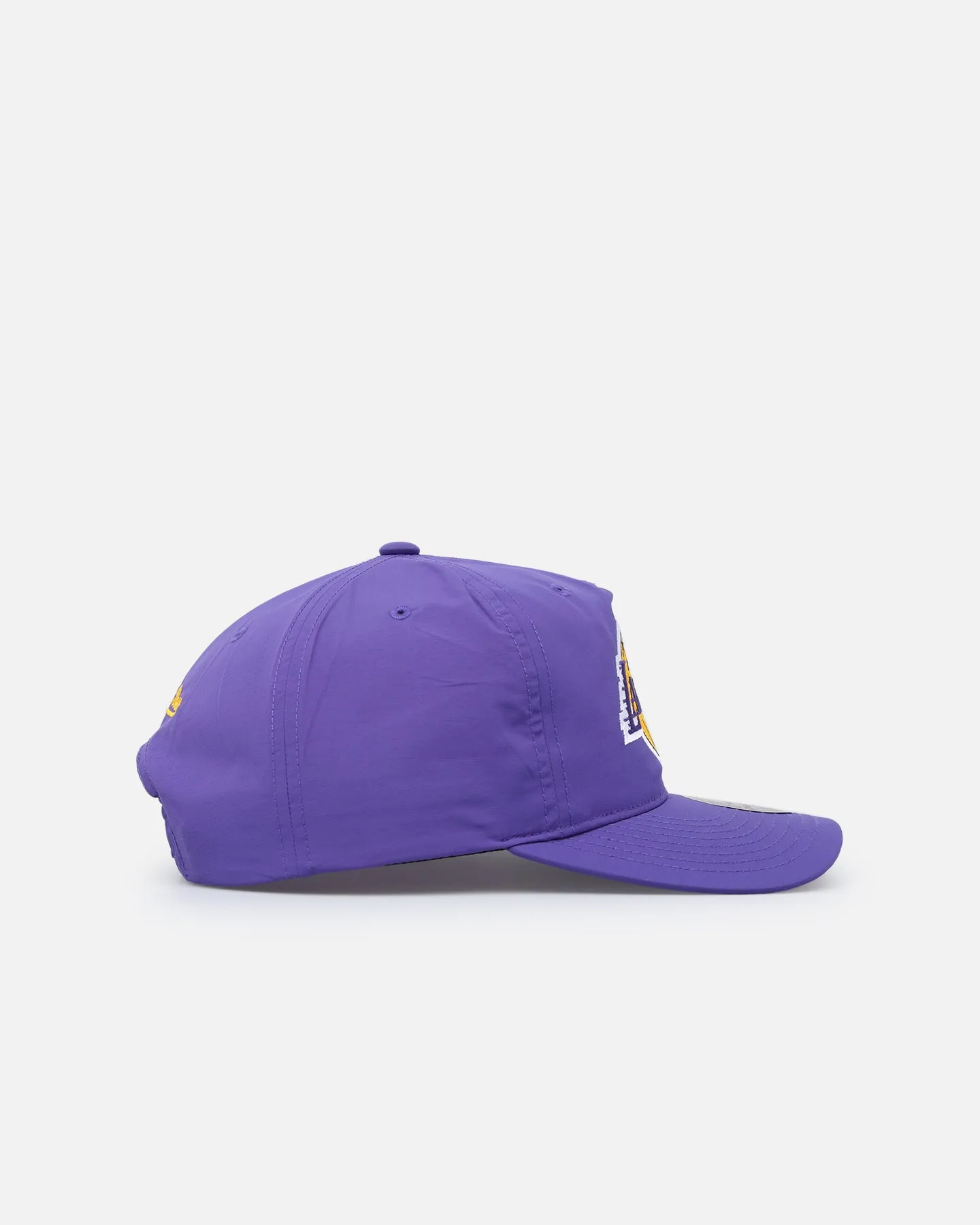 Mitchell & Ness Los Angeles Lakers Retro Matte Nylon Origins Snapback Purple