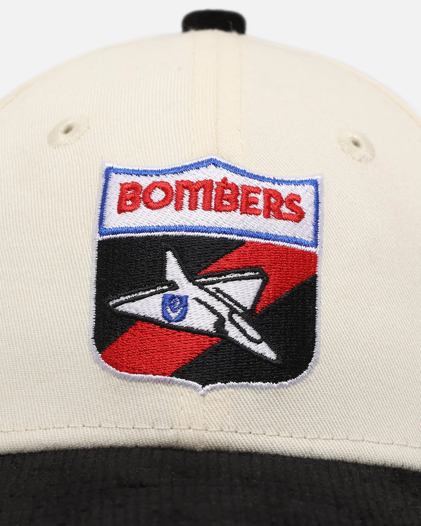 New Era Toddlers Essendon Bombers 9FORTY Stretch Fit Chrome White