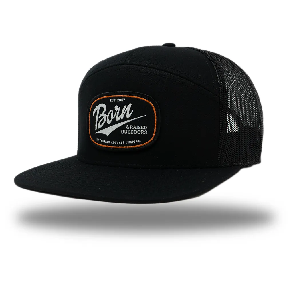 New Retro 7Panel - Black