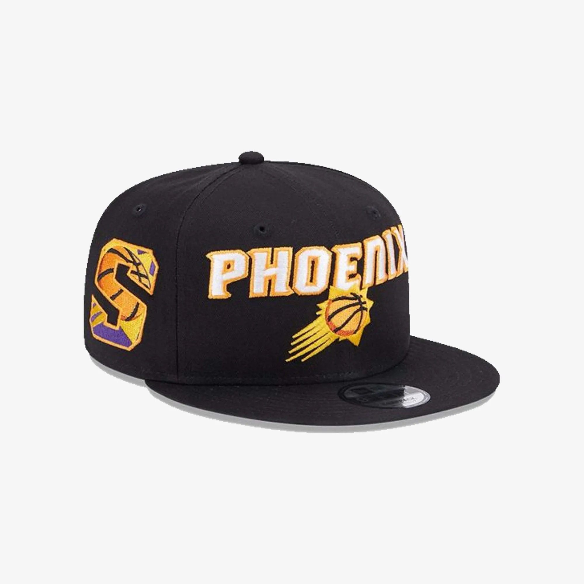 PHOENIX SUNS NBA PATCH BLACK 9FIFTY SNAPBACK CAP 'BLACK'