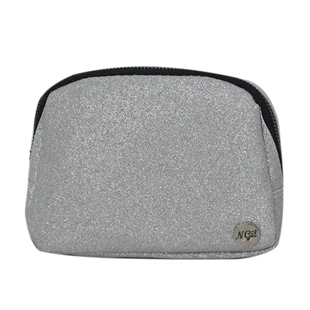 Silver Glitter NGIL Belt Bag