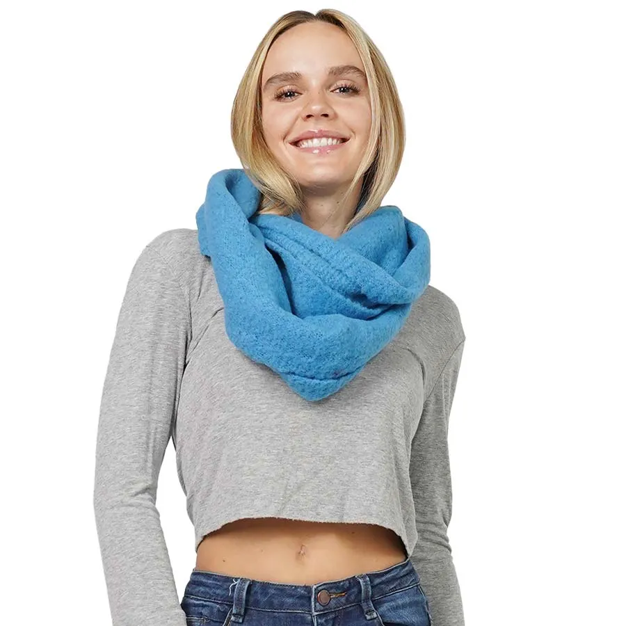 Soft Knit Infinity Scarf