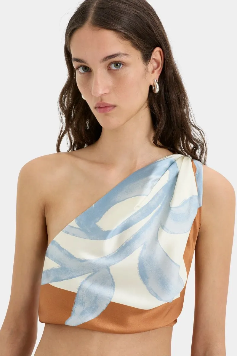 SORRENTO SCARF TOP-SCIARPA PRINT