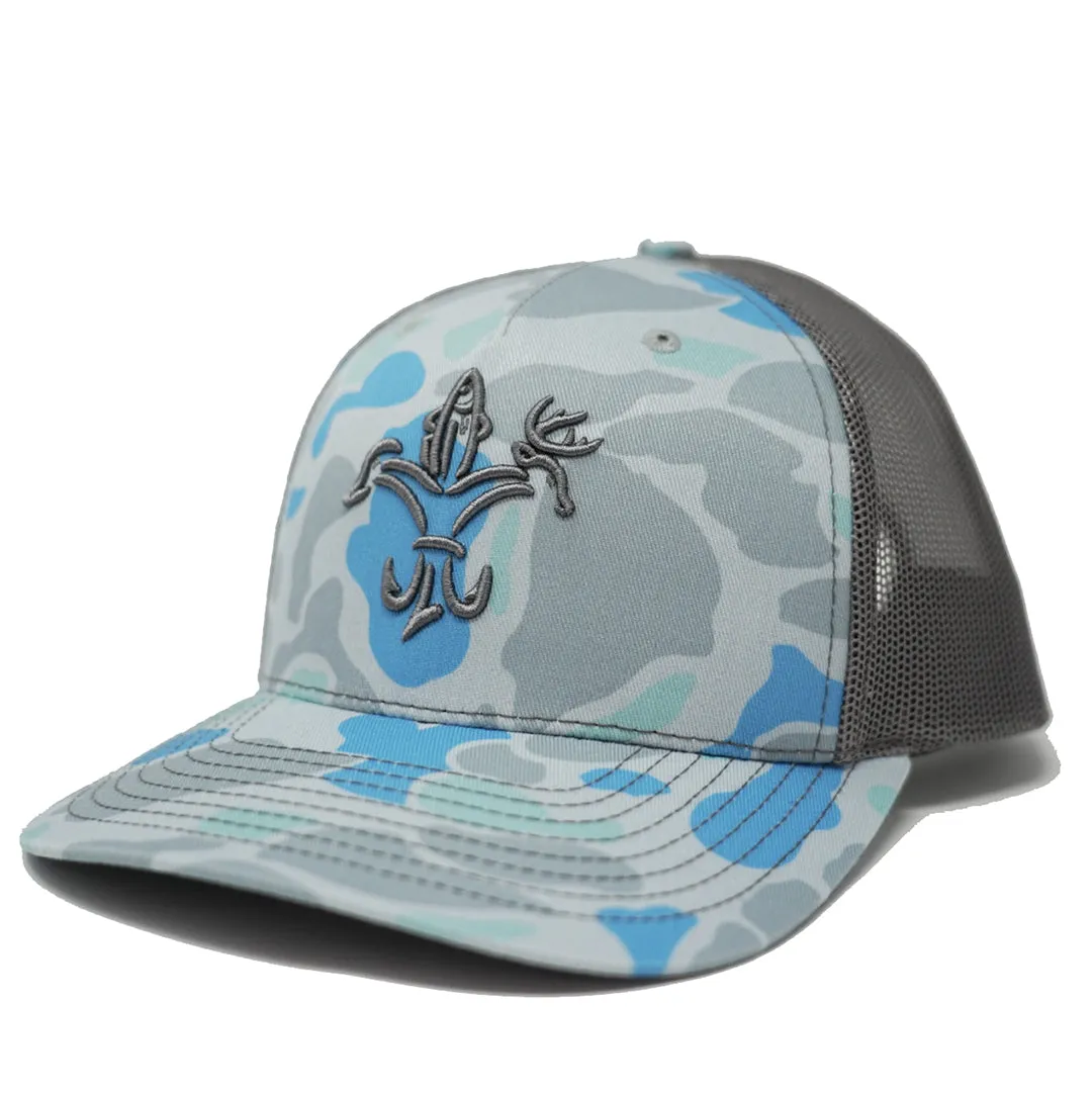 Sportsman Old School Camo Snapback